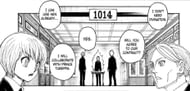 Kurapika agrees to collaborate with the fifth prince in Hunter x Hunter chapter 400 (Image via Sheisha)
